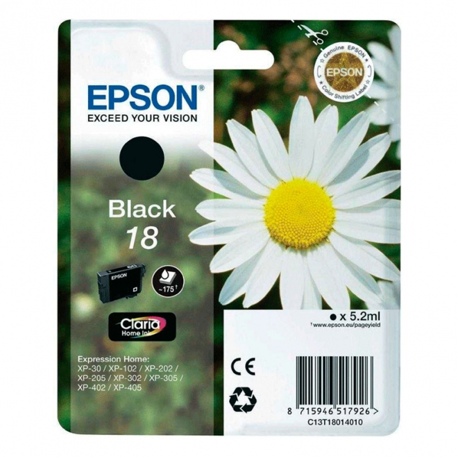 EPSON T18 NEGRE / Impremta Anfruns